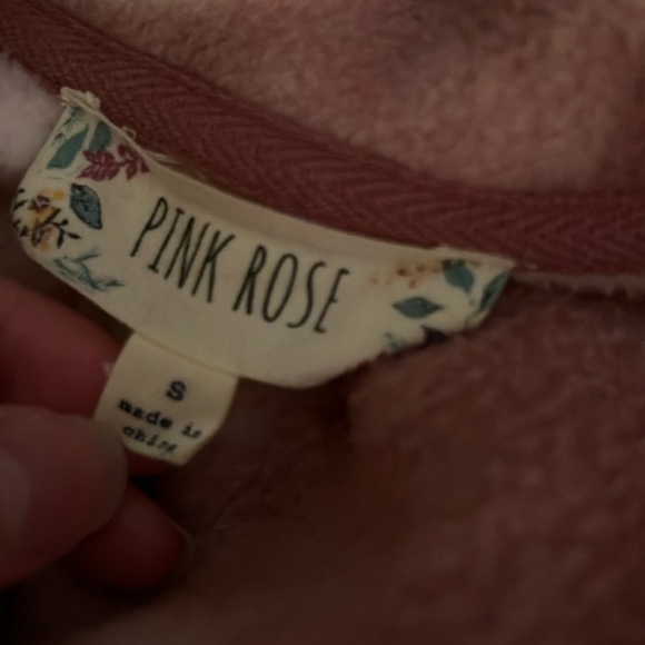 Half Zip Crop Sweatshirt - Picture 6 of 6